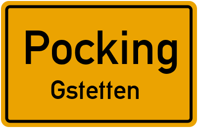 Straßenverzeichnis Pocking Gstetten