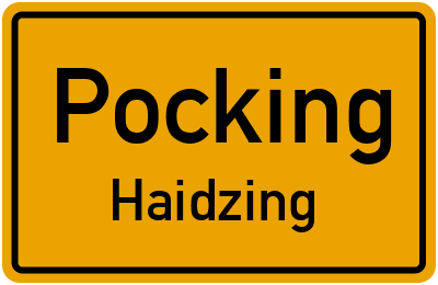 Straßenverzeichnis Pocking Haidzing
