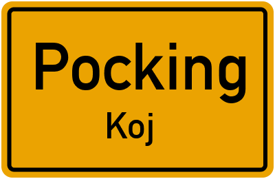 Straßenverzeichnis Pocking Koj