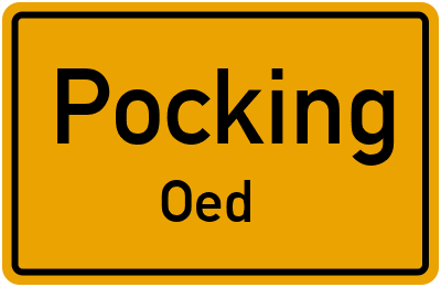 Straßenverzeichnis Pocking Oed