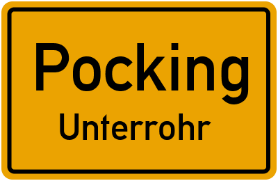 Straßenverzeichnis Pocking Unterrohr