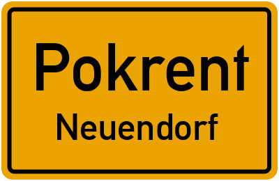 Straßenverzeichnis Pokrent Neuendorf