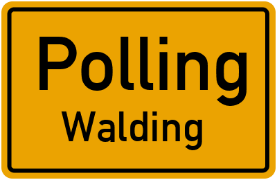 Straßenverzeichnis Polling Walding