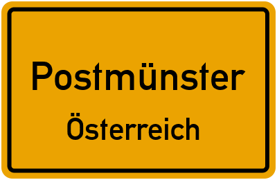 Straßenverzeichnis Postmünster Österreich