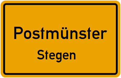 Straßenverzeichnis Postmünster Stegen