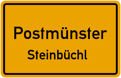 Straßenverzeichnis Postmünster Steinbüchl