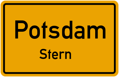 Straßenverzeichnis Potsdam Stern