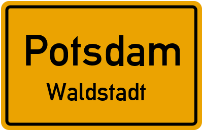 Straßenverzeichnis Potsdam Waldstadt