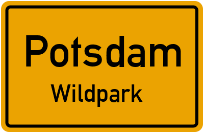 Straßenverzeichnis Potsdam Wildpark