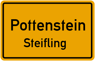 Straßenverzeichnis Pottenstein Steifling