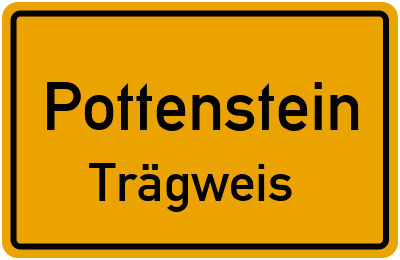 Straßenverzeichnis Pottenstein Trägweis