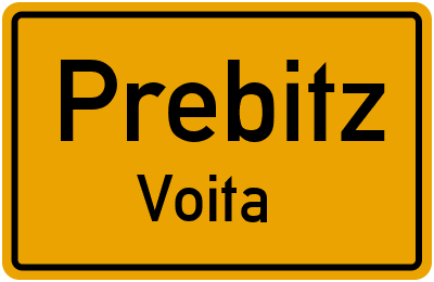 Straßenverzeichnis Prebitz Voita
