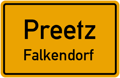 Straßenverzeichnis Preetz Falkendorf