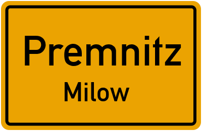 Straßenverzeichnis Premnitz Milow