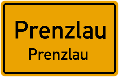 Straßenverzeichnis Prenzlau Prenzlau