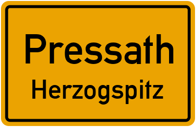 Straßenverzeichnis Pressath Herzogspitz