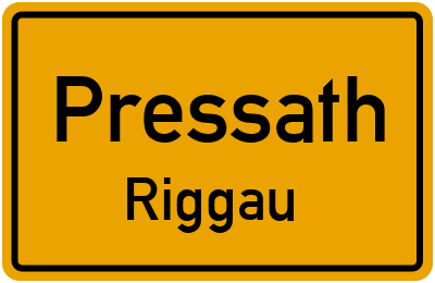 Straßenverzeichnis Pressath Riggau