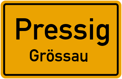 Straßenverzeichnis Pressig Grössau