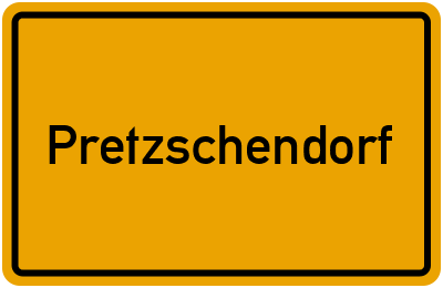 Pretzschendorf in Sachsen