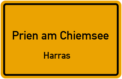 Straßenverzeichnis Prien am Chiemsee Harras