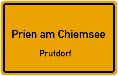 Straßenverzeichnis Prien am Chiemsee Prutdorf