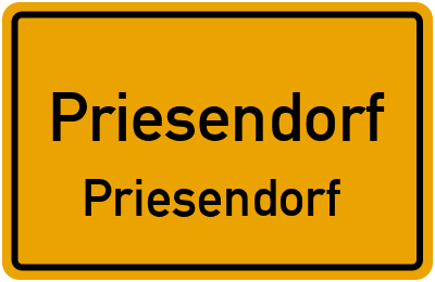 Straßenverzeichnis Priesendorf Priesendorf