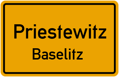 Straßenverzeichnis Priestewitz Baselitz