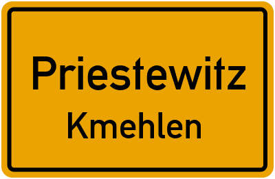 Straßenverzeichnis Priestewitz Kmehlen