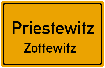 Straßenverzeichnis Priestewitz Zottewitz