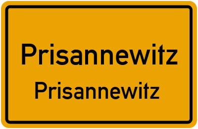 Straßenverzeichnis Prisannewitz Prisannewitz