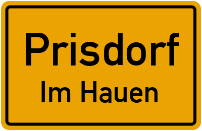 Straßenverzeichnis Prisdorf Im Hauen