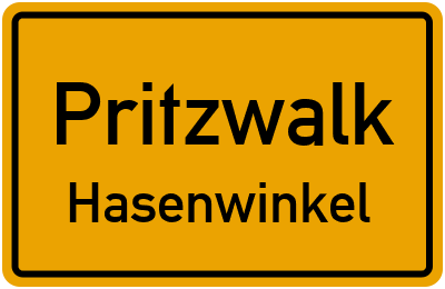 Straßenverzeichnis Pritzwalk Hasenwinkel