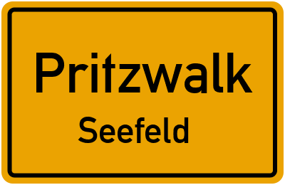 Straßenverzeichnis Pritzwalk Seefeld