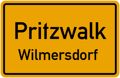 Straßenverzeichnis Pritzwalk Wilmersdorf