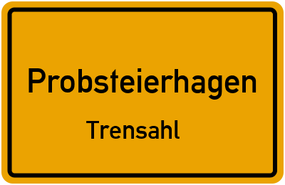Straßenverzeichnis Probsteierhagen Trensahl