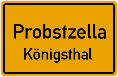 Straßenverzeichnis Probstzella Königsthal