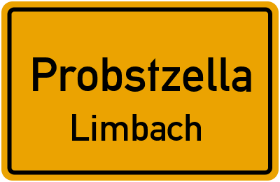 Ortsschild Probstzella Limbach