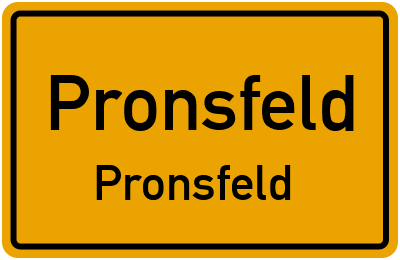 Straßenverzeichnis Pronsfeld Pronsfeld