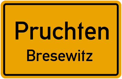 Straßenverzeichnis Pruchten Bresewitz