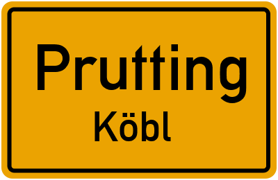 Straßenverzeichnis Prutting Köbl