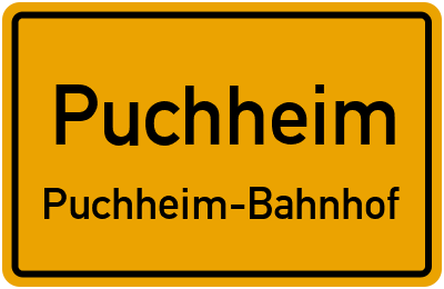 Straßenverzeichnis Puchheim Puchheim-Bahnhof