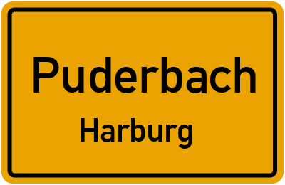 Straßenverzeichnis Puderbach Harburg