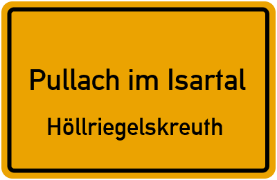 Straßenverzeichnis Pullach im Isartal Höllriegelskreuth