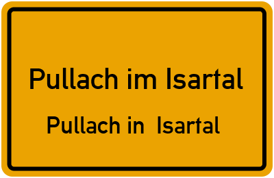 Straßenverzeichnis Pullach im Isartal Pullach in Isartal