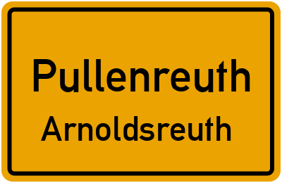 Straßenverzeichnis Pullenreuth Arnoldsreuth