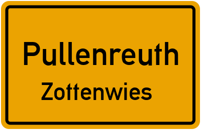 Straßenverzeichnis Pullenreuth Zottenwies