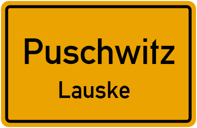 Straßenverzeichnis Puschwitz Lauske