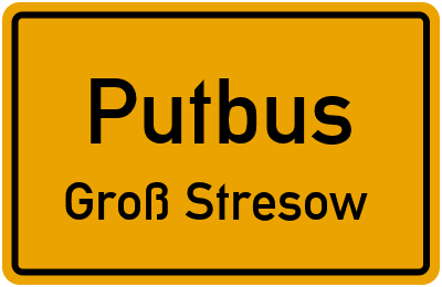 Straßenverzeichnis Putbus Groß Stresow