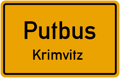 Straßenverzeichnis Putbus Krimvitz