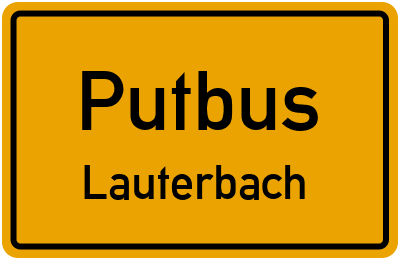 Straßenverzeichnis Putbus Lauterbach